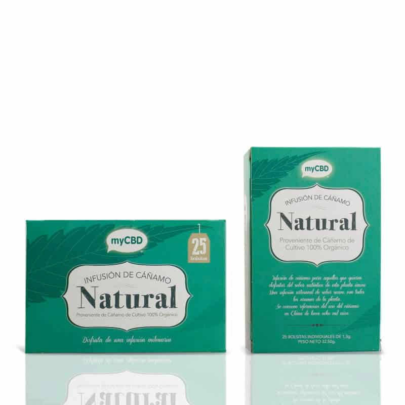 Infusion CBD boite Natural Greenlabs MyCBD