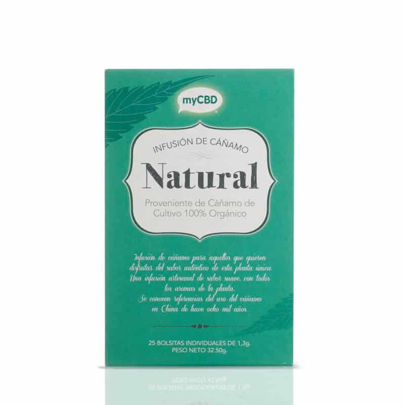 Infusion tisane CBD Natural Greenlabs MyCBD