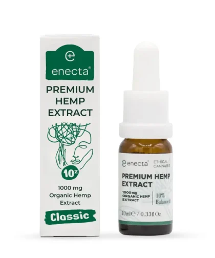Huile CBD Premium Hemp Extract 10% 10ml Enecta