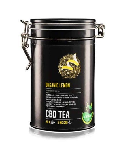 Thé CBD organic lemon