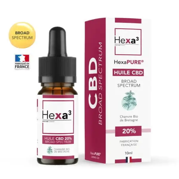 Huile CBD Broad Spectrum 20% - Hexa3 – Image 2