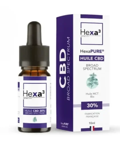 Huile CBD Broad Spectrum 30% - Hexa3