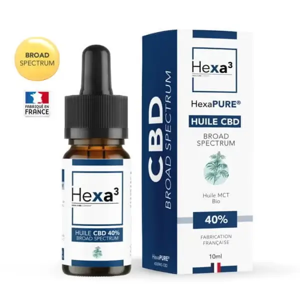 Huile CBD Broad Spectrum 40% - Hexa3 – Image 2