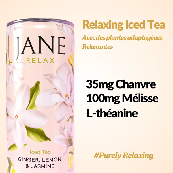 Thé Glacé CBD Gingembre Citron Jasmin - Jane – Image 2