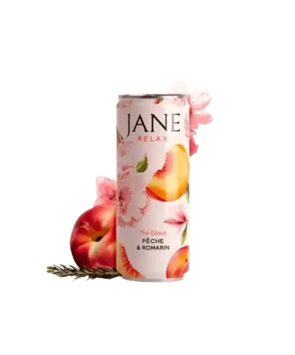 Thé CBD Pêche Romarin Bio 35mg - Jane