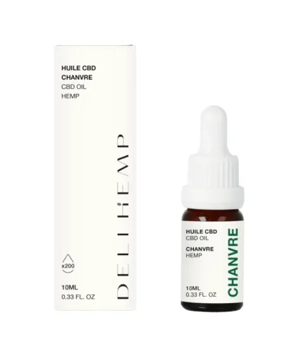 Huile CBD Chanvre Bio 20mg Deli Hemp