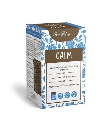 Tisane au CBD Calm 25 sachets - Green Life Labs