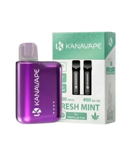 Vape-Kit-Fresh-Mint-400mg-CBD-Kanavape