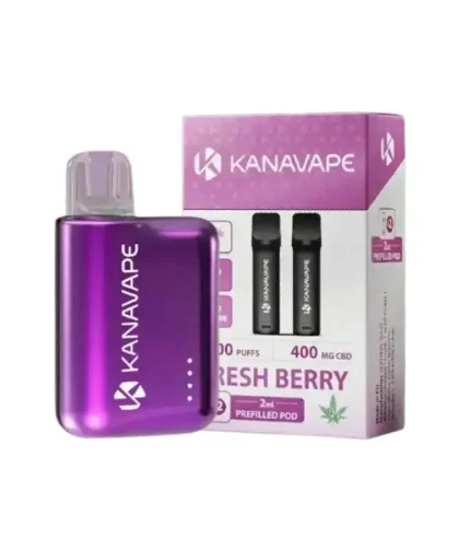 Vape-Kit-Pod-CBD-400mg-Fresh-Berry-Batterie-Vape-–-Kanavape